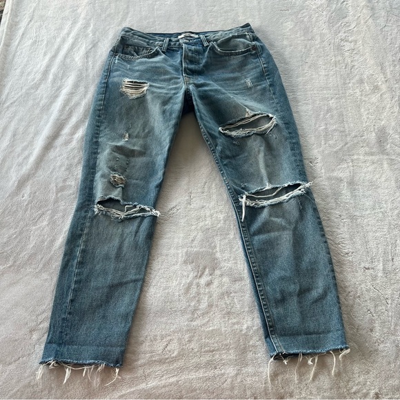 GRLFRND Karolina High-Rise Skinny Jean in A Little More Love - Picture 7 of 15